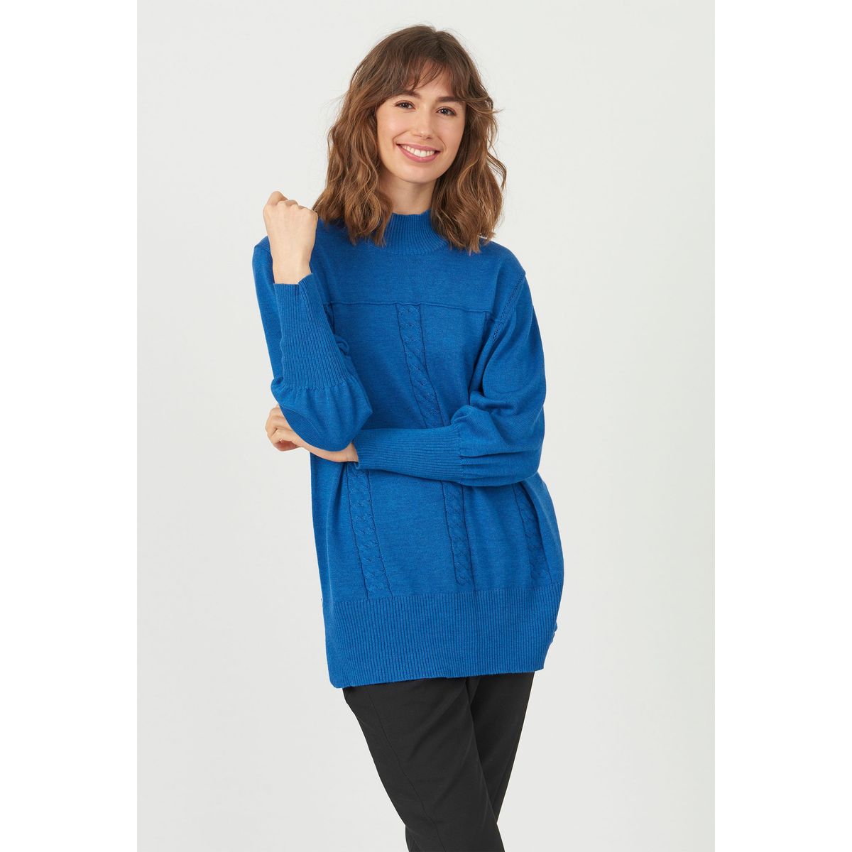 Etfura - Cobalt Blue - Bluse - S/34-36