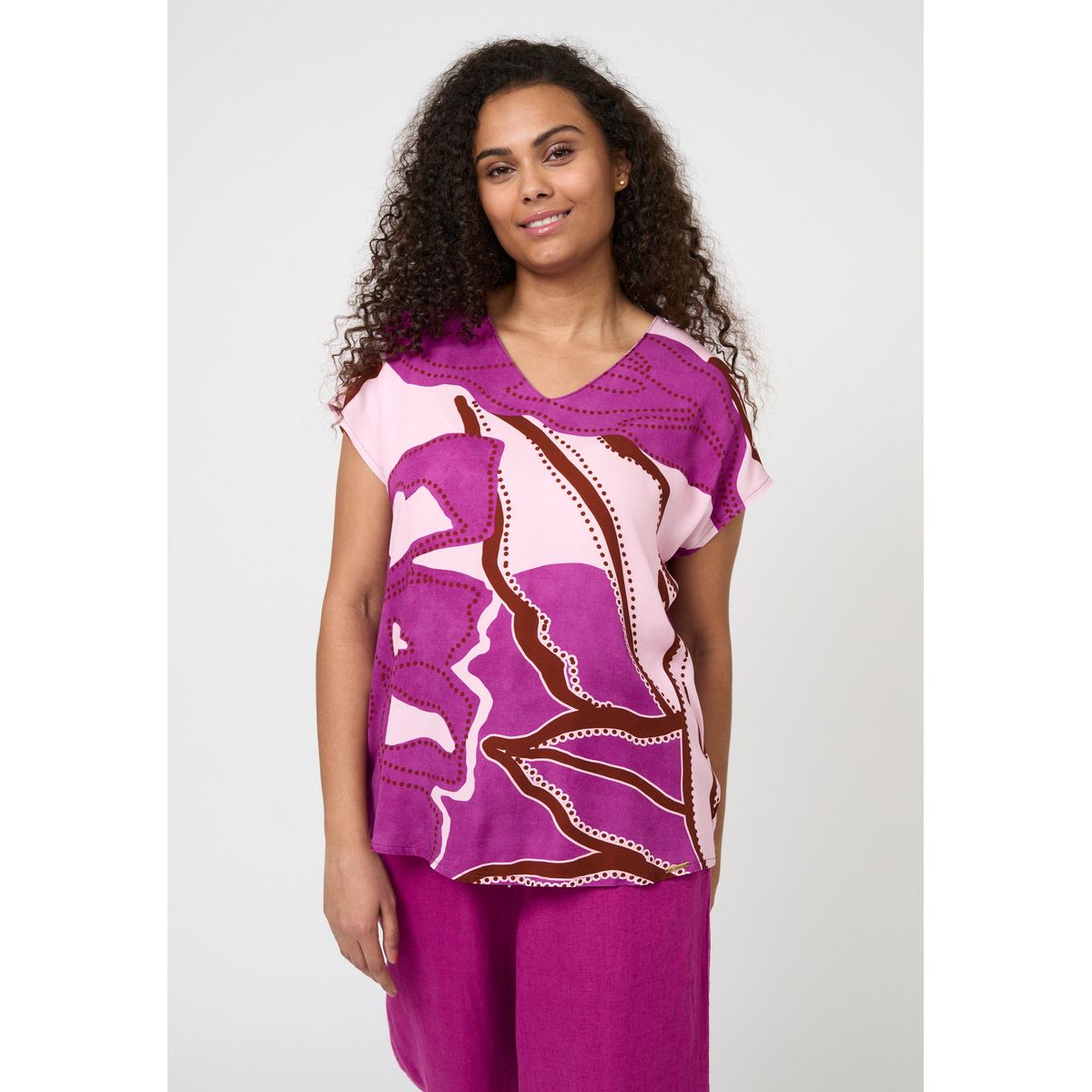 Etraluka - Fuchsia - Bluse - 44