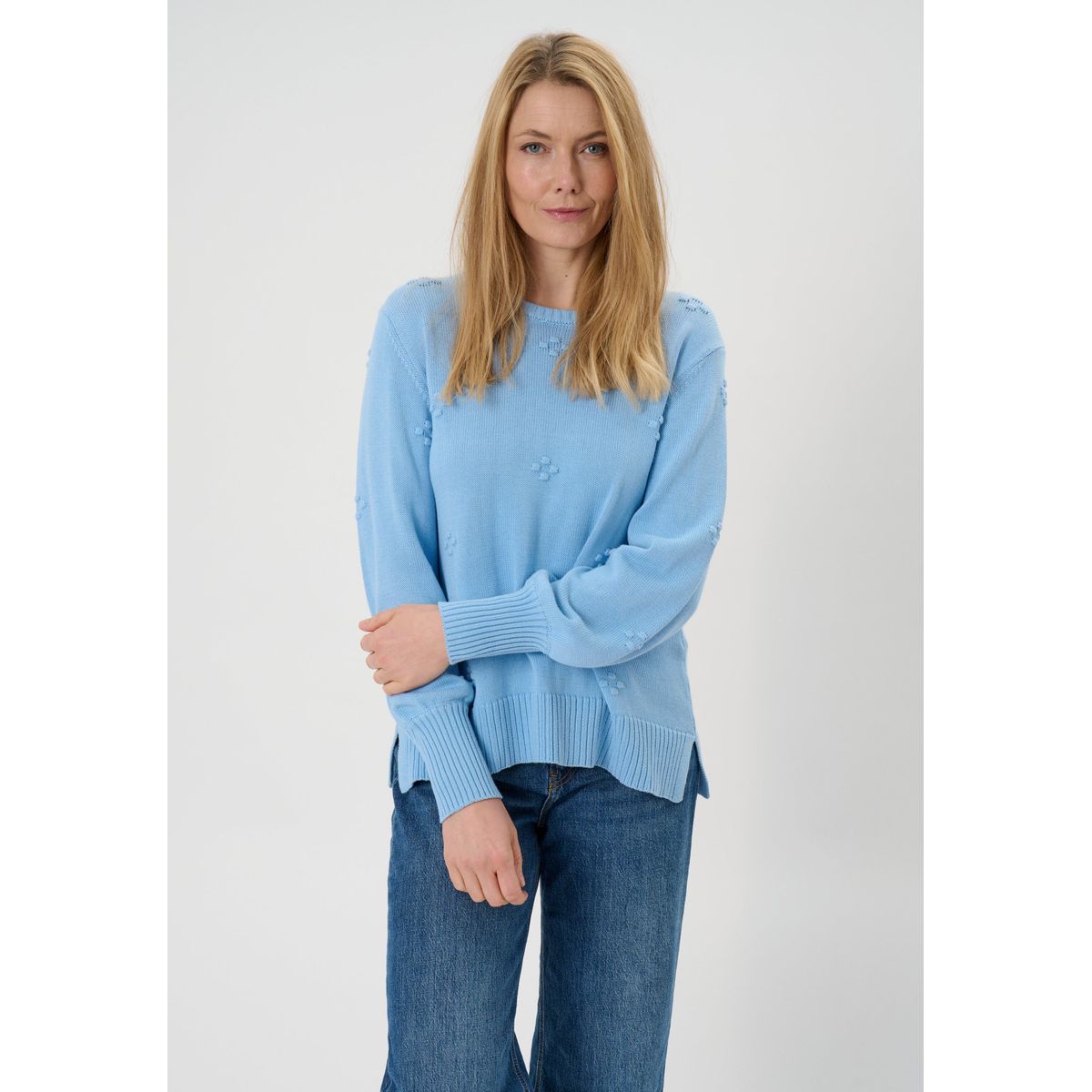 Licamma - Light Blue - Bluse - L