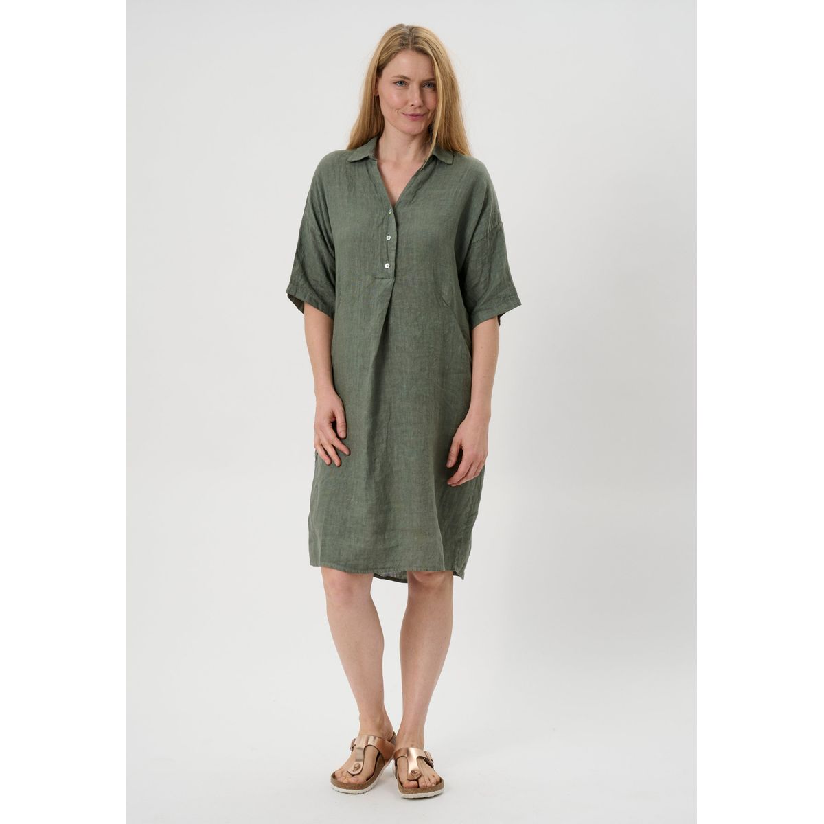 Lidagmar - Army Green - Kjole - S