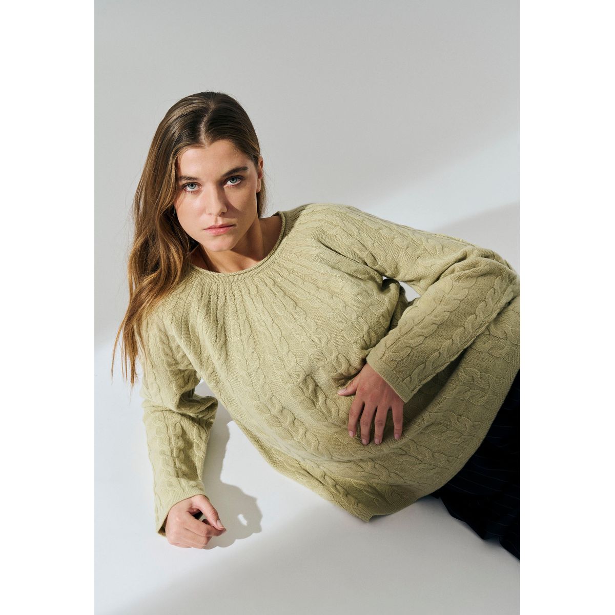 Likaya - Soft Green - Bluse - Xl