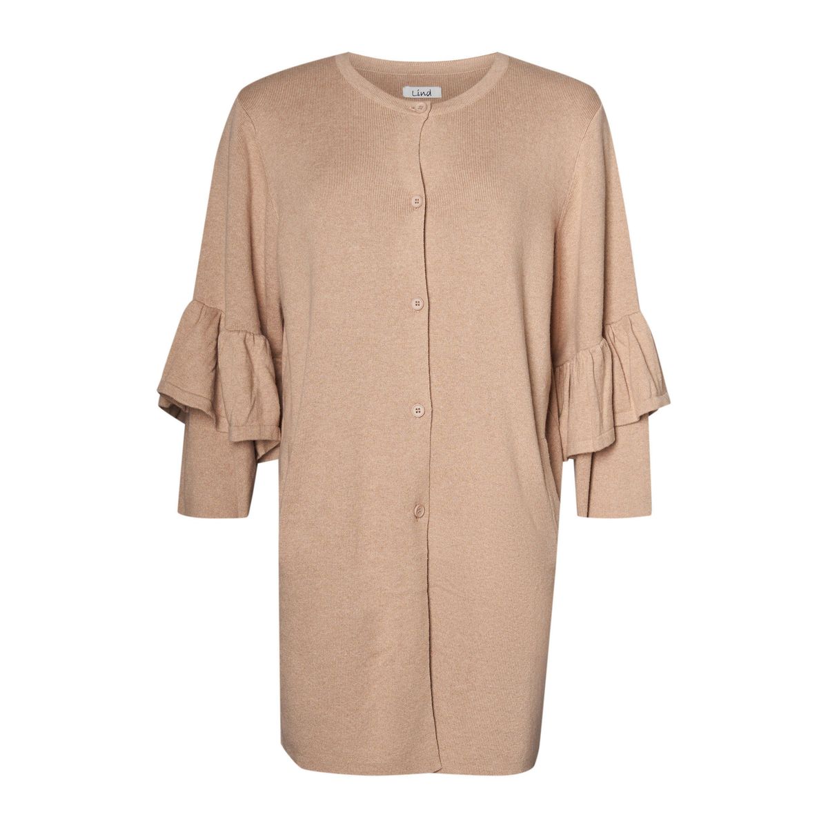 Lilisa - Light Camel Melange - Bluse - M