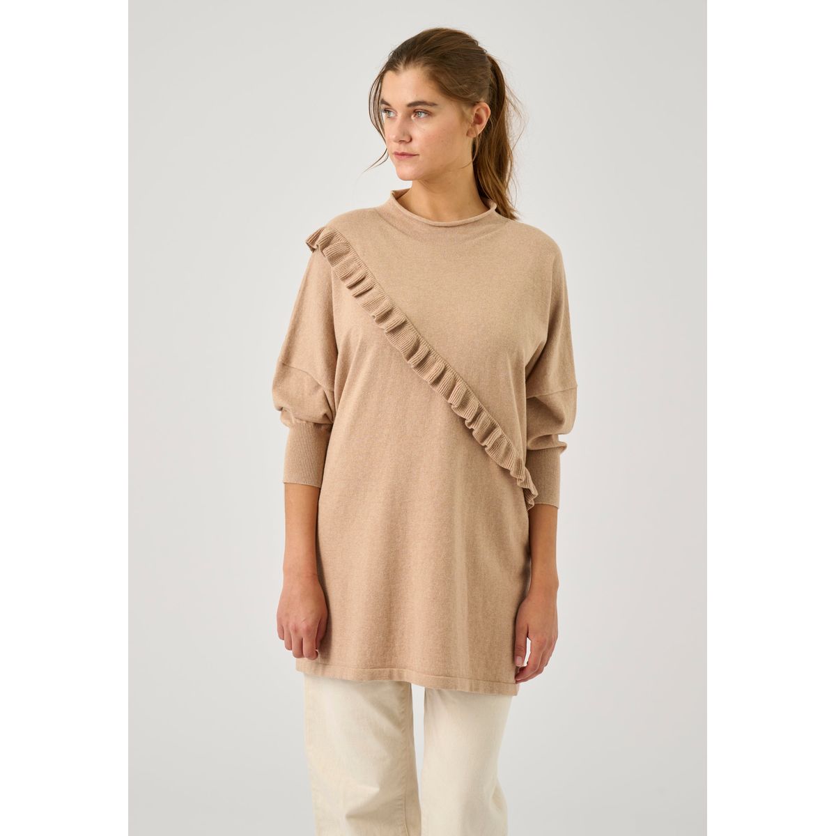 Lilisbet - Light Camel Melange - Bluse - L