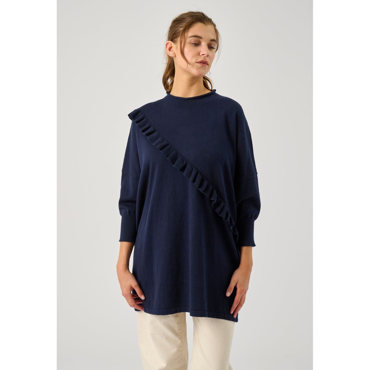 Lilisbet - Navy Blue - Bluse - Xl