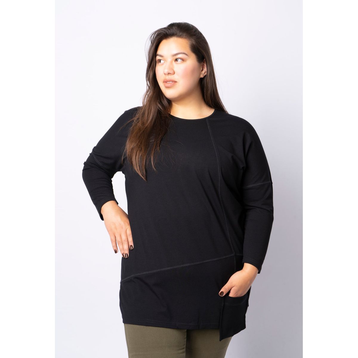 Pont Neuf - Bluse - Pnaura - Black - S