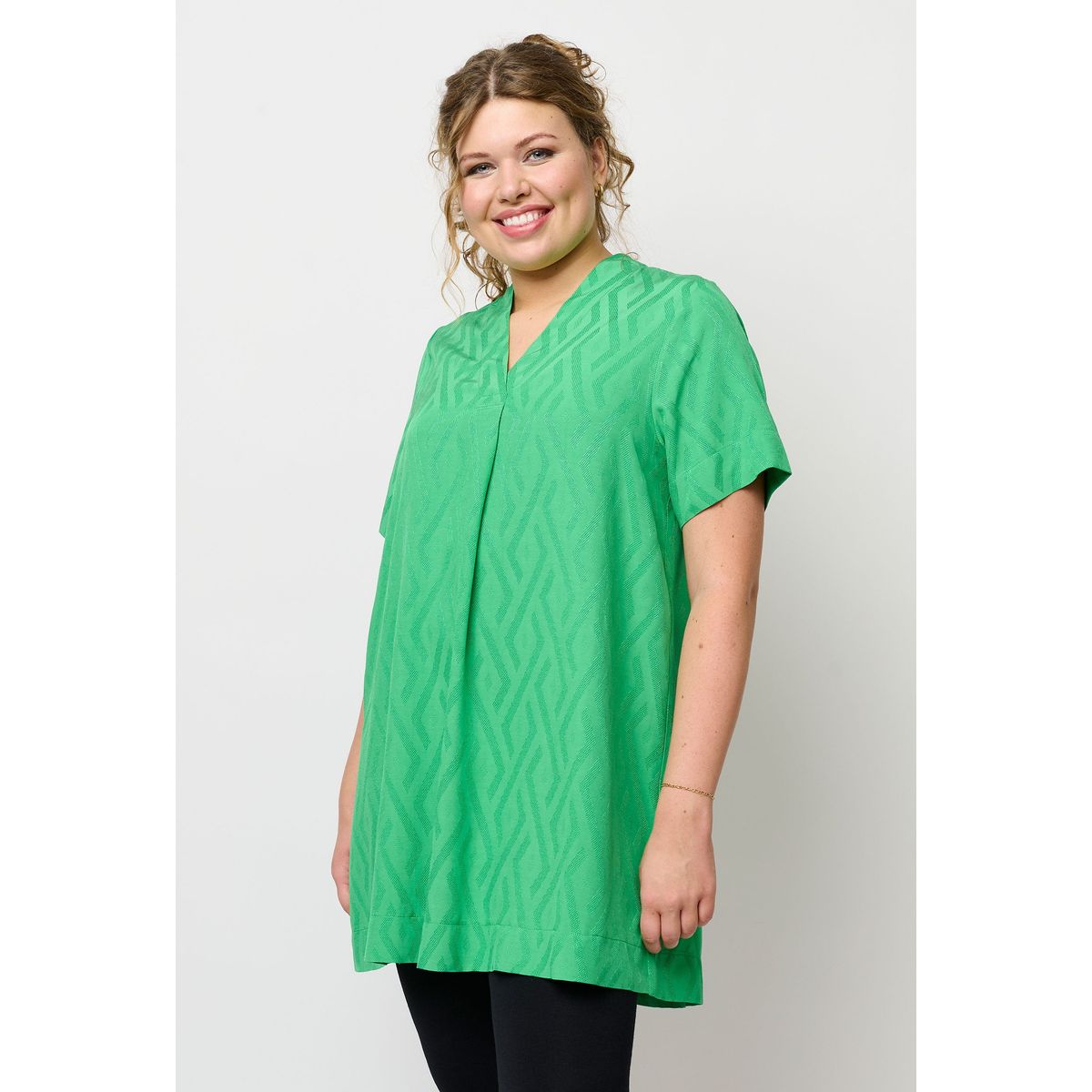 Pont Neuf - Tunika - Pnbana Sia - Fresh Green - Xs/36-38