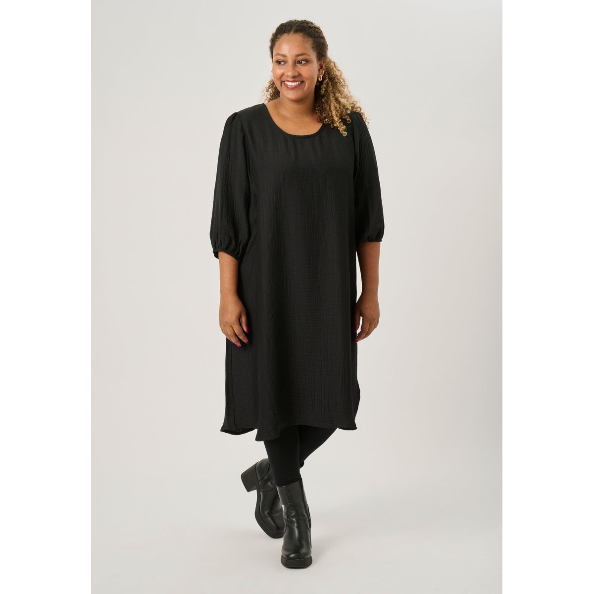 Pont Neuf - Kjole - Pndena - Black - Xl/48-50