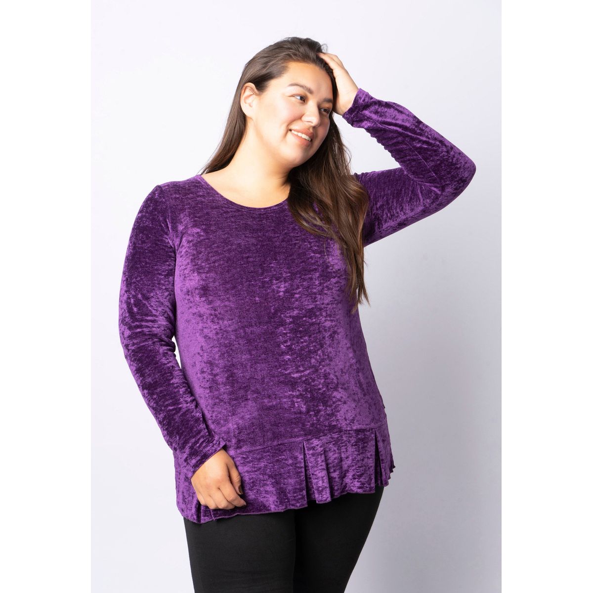 Pont Neuf - Bluse - Pnelza - Purple - L