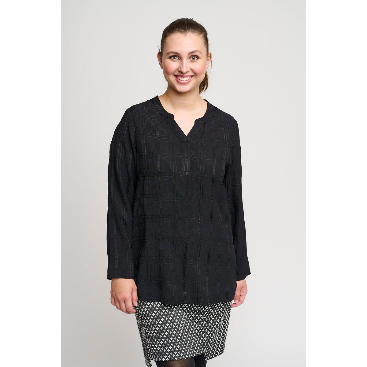 Pont Neuf - Bluse - Pnfrancy - Black - S