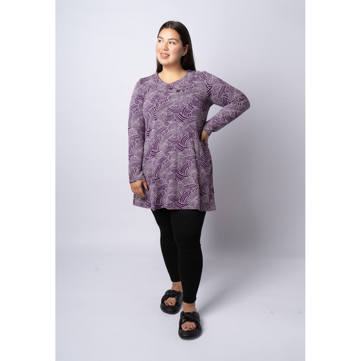 Pont Neuf - Bluse - Pnjytta - Purple - L