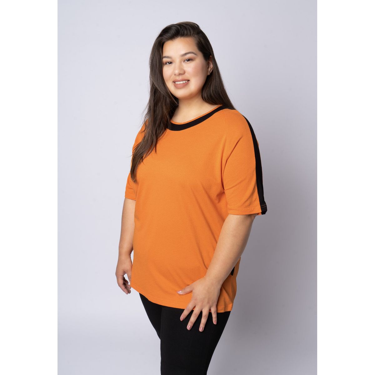 Pont Neuf - Bluse - Pnjoy - Sunny Orange - M