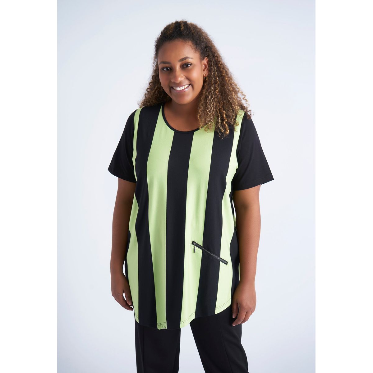 Pont Neuf - Tunika - Pnrosalina Sia - Apple Green - 2xl/52