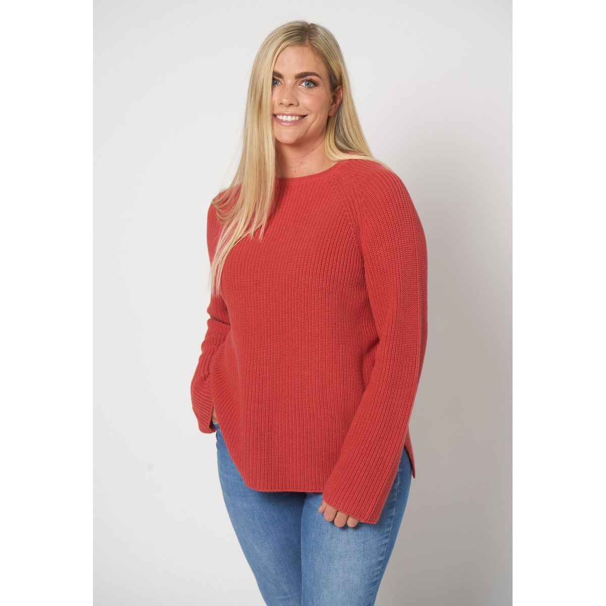 Malene - Burnt Tegl - Bluse - Xl