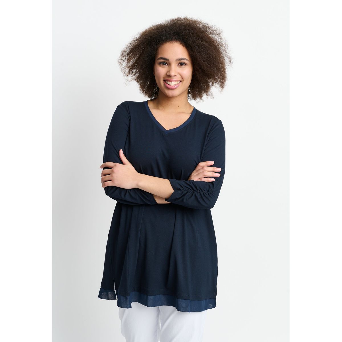 Seshirt Noos - Navy - Bluse - 40