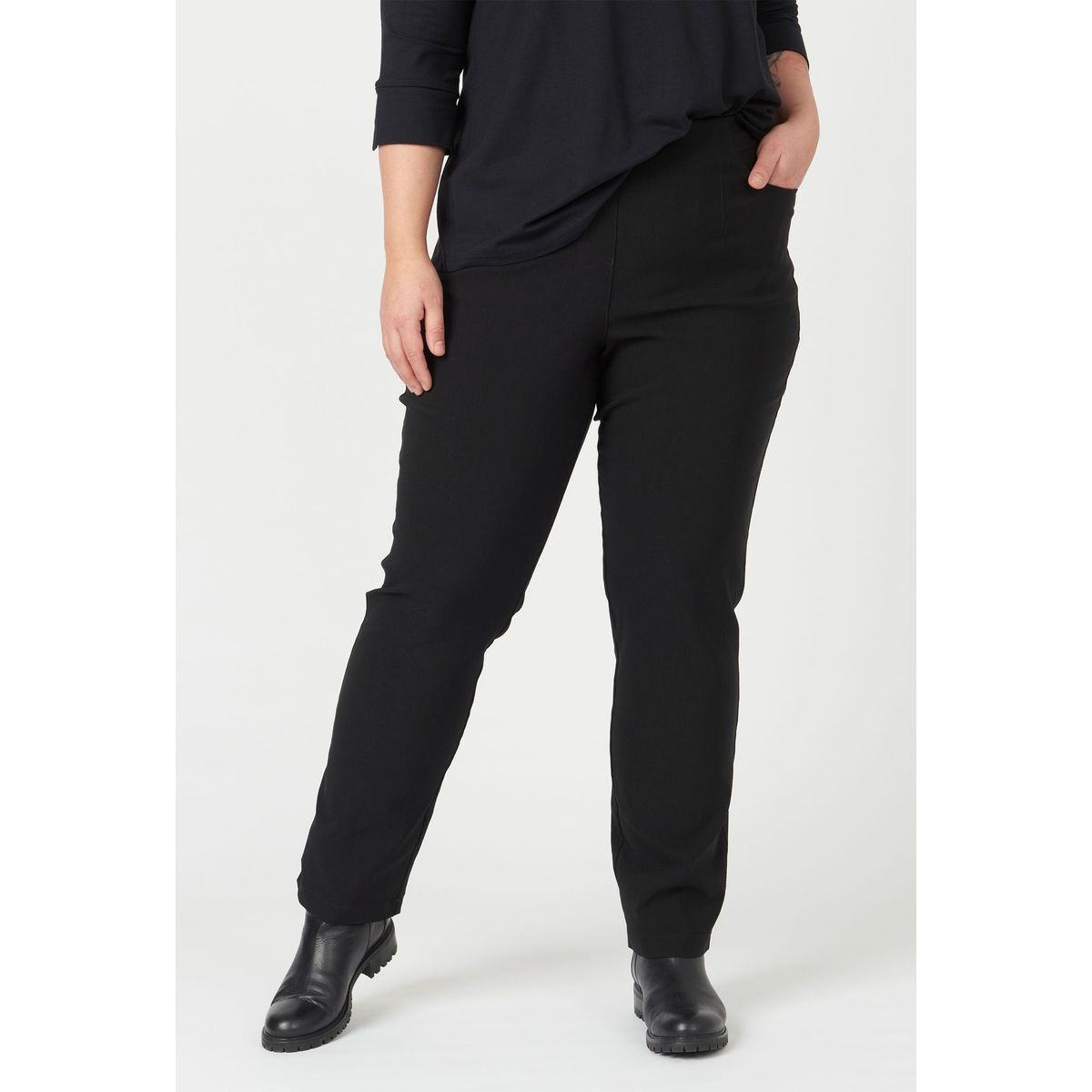 Setrouser Sara Noos - Black - Bukser - 40