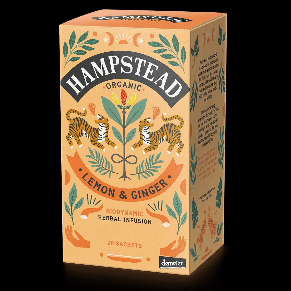 Hampstead Citron og Ingefær - 20 breve