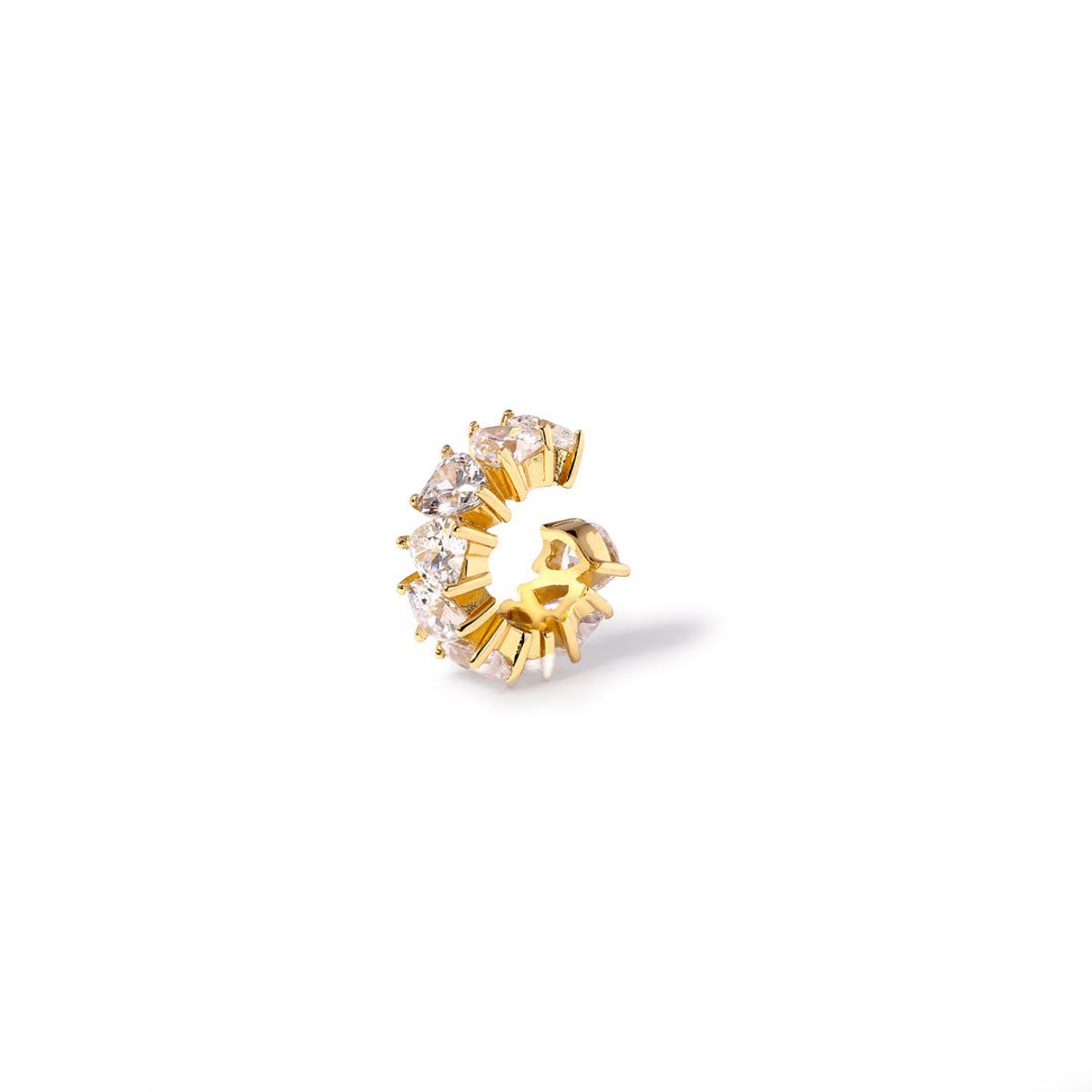 Cuff / Ørering - #Lovy - Onesize regulerbar størrelse - 18 karat forgyldning