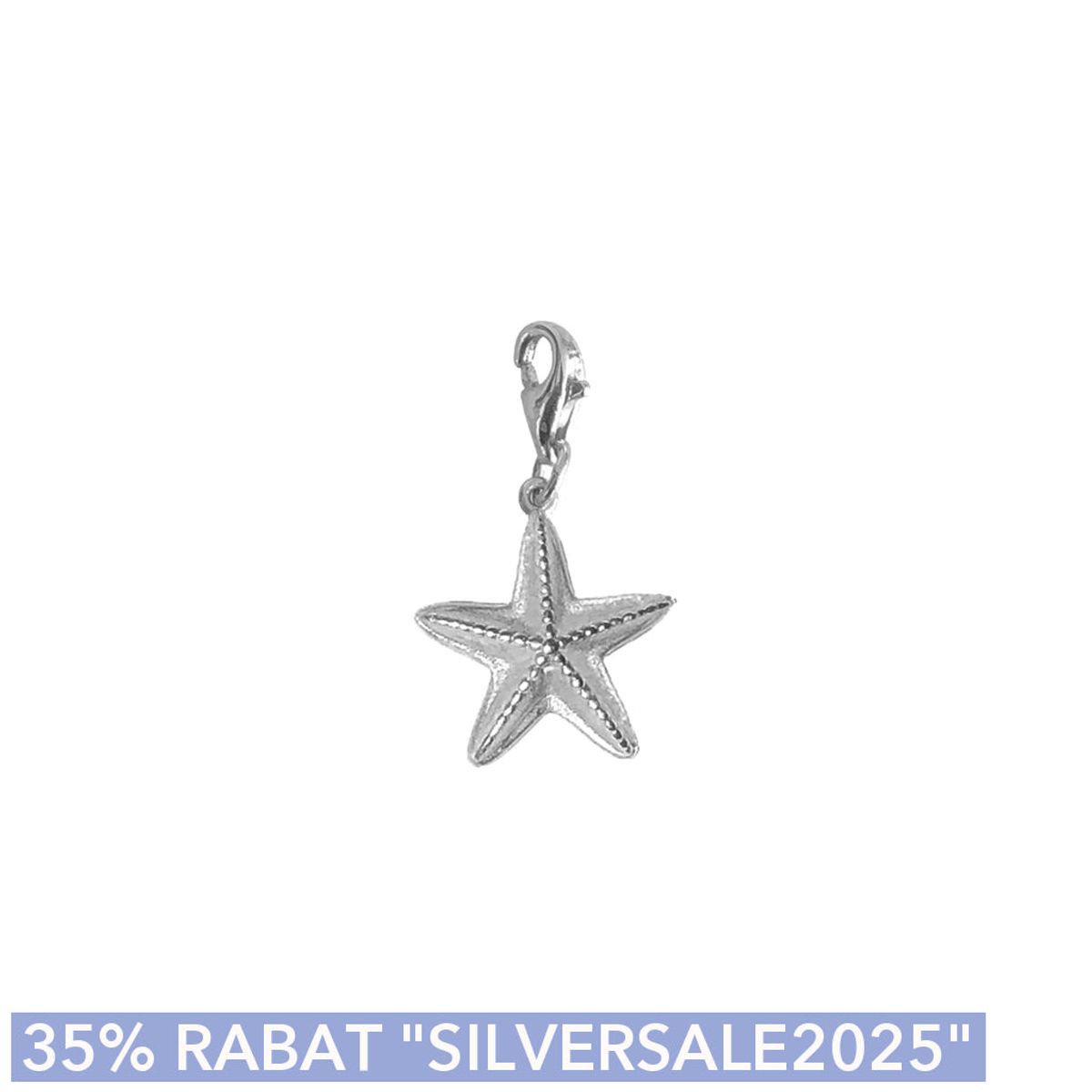 Søstjerne vedhæng - #LinkyCharm DeepSea - Sterling sølv