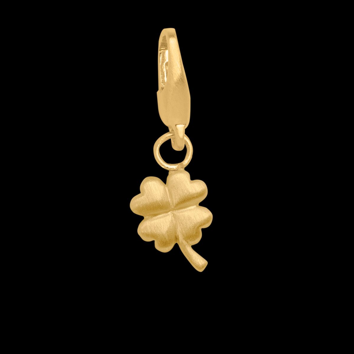 byBiehl - Lucky four leaf charm, forgyldt firkløver - 7-5208-gp