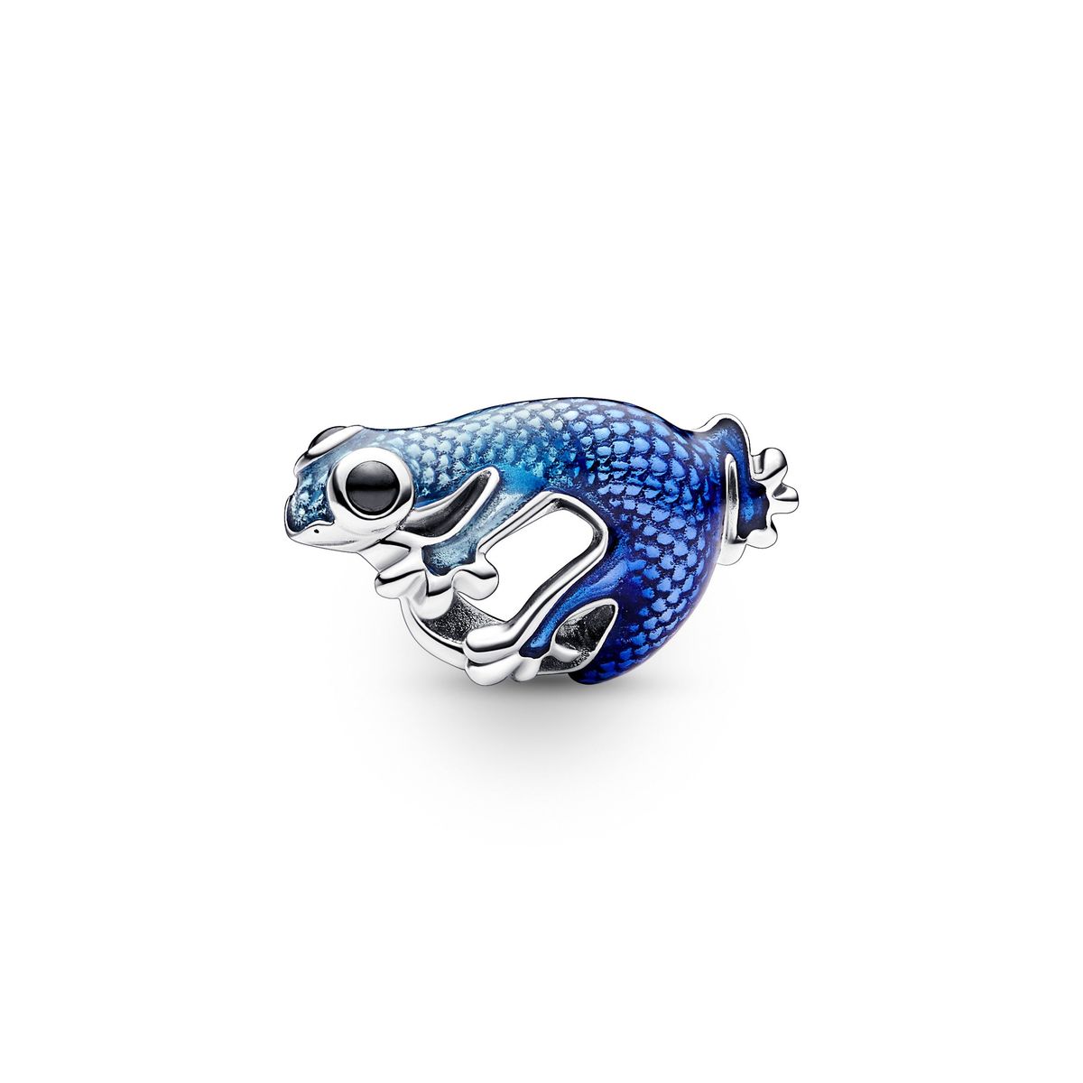 Pandora - Gekko charm med blå emalje - 792701c01