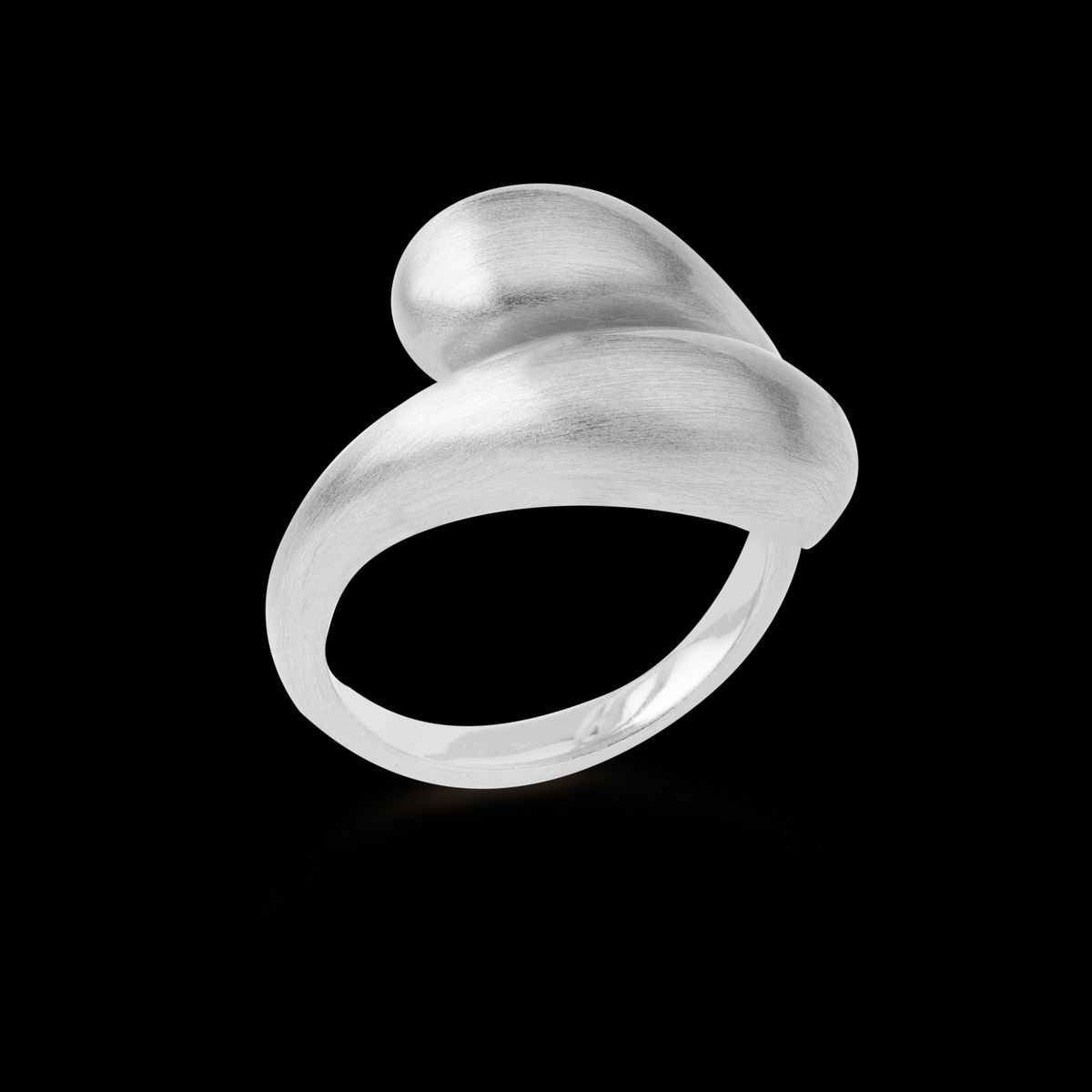 byBiehl - Ocean flow duo ring i sølv - 5-4206-r