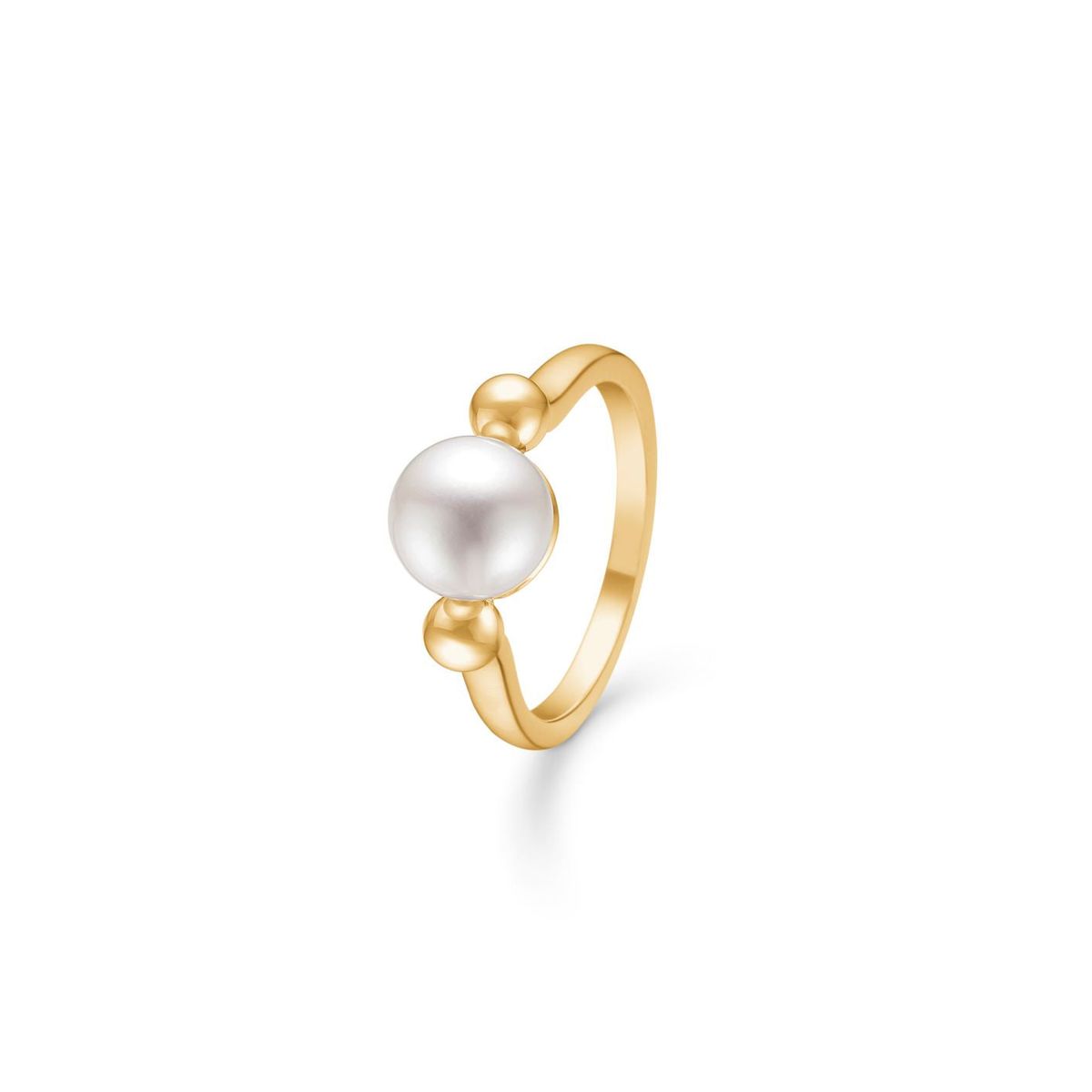 Mads Z Ring - Eclipse ring i guld med perle-1543063