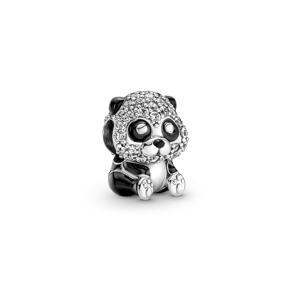 Pandora - Funklende panda charm - 790771c01