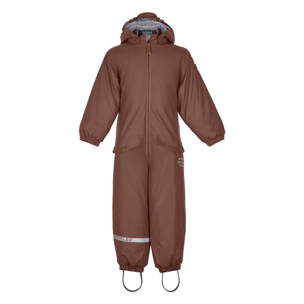 Mikk-Line - PU Snow Suit Recycled Junior Flyverdragt - Mink - 116