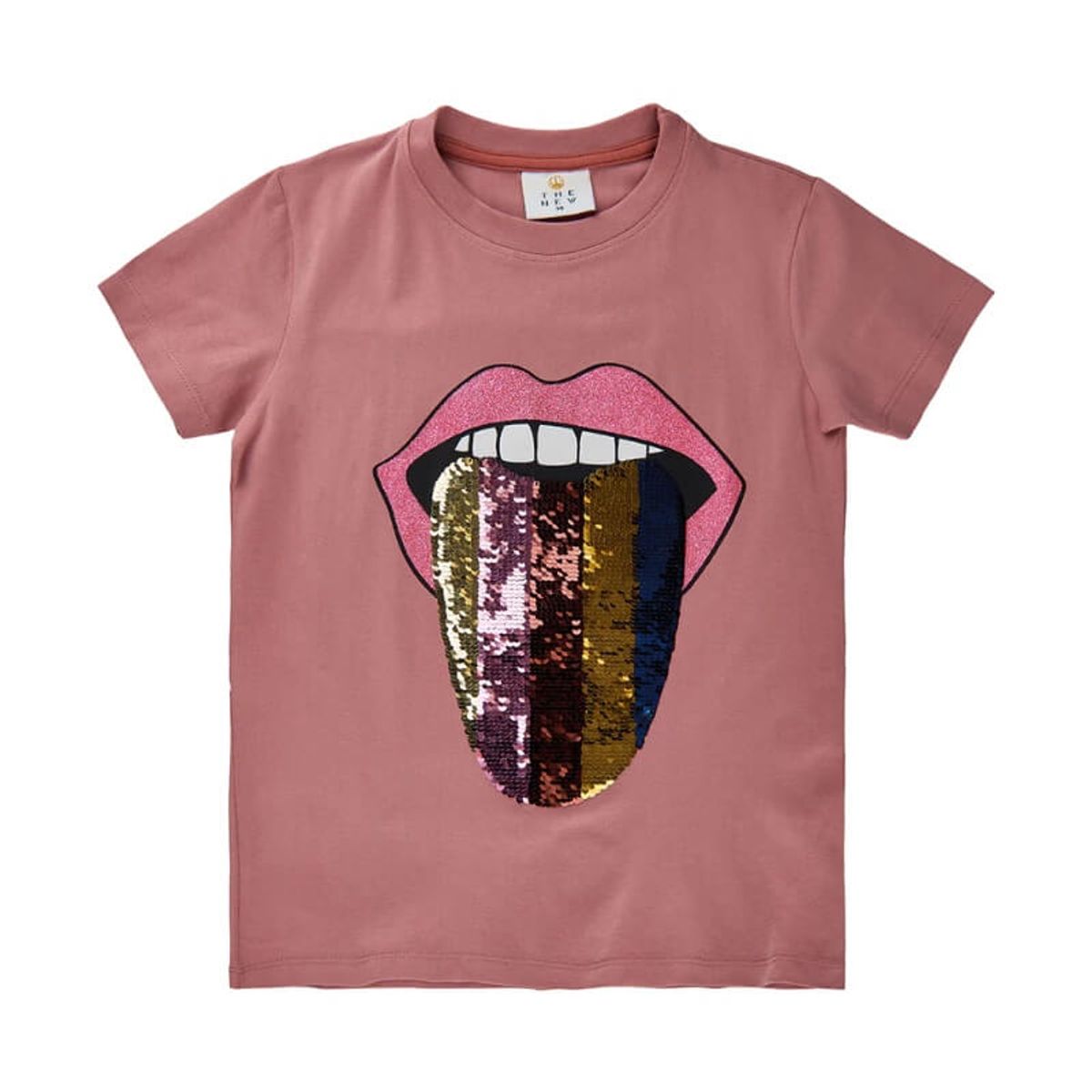 THE NEW - Vay SS TEE T-Shirt - Ash Rose - 7/8 år