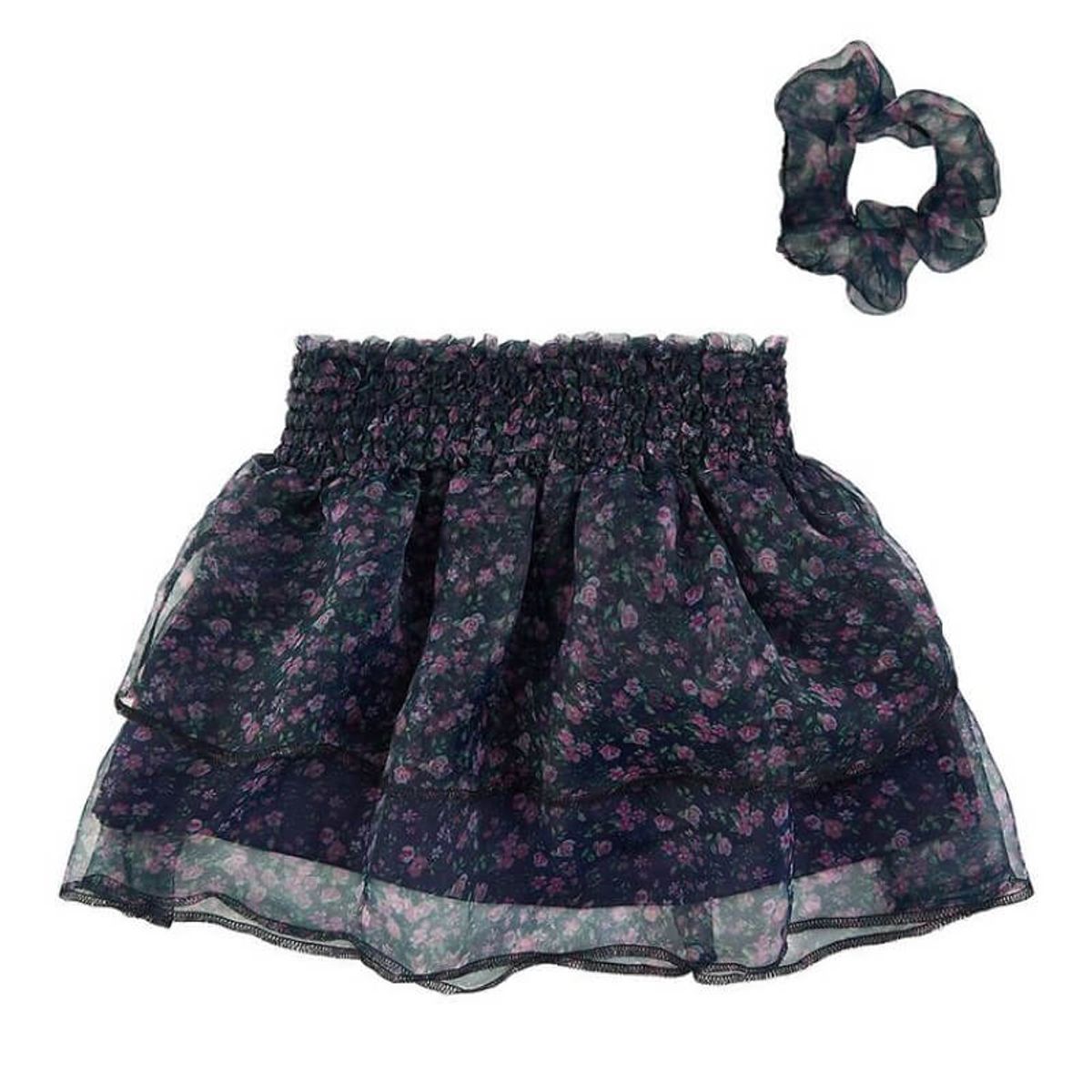 THE NEW - Arganza Skirt - Flower AOP - 9/10 år