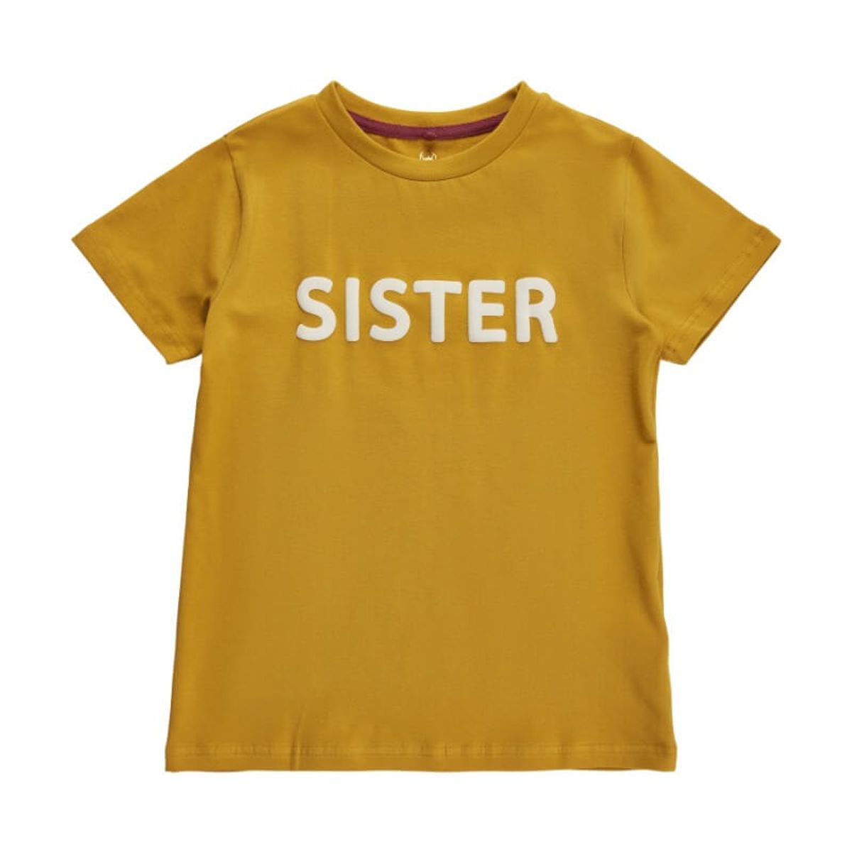 THE NEW - Visis SS TEE T-Shirt - Harvest Gold - 7/8 år