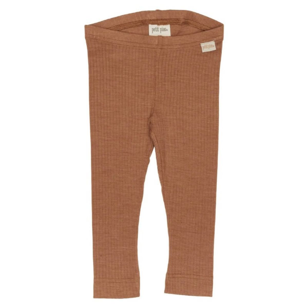 Petit Piao - Leggings Merino Wool Plain - Latte - 86