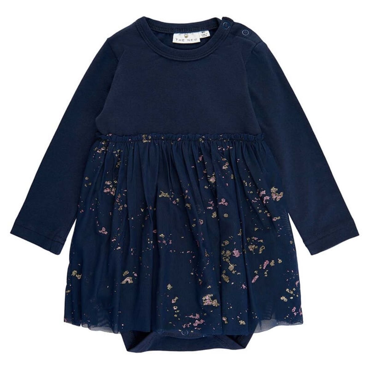 The New Siblings - Ally Aria l/s Dress - Navy Blazer - 80 = 9/12 mdr