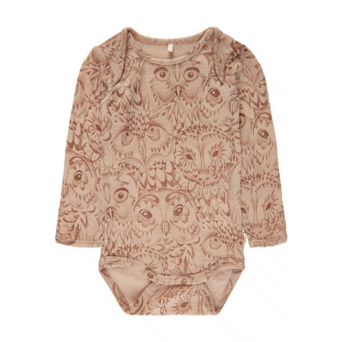 Soft Gallery - SGBob Hello Owl Wool LS Body - Cuban Sand - 74/9 mdr.