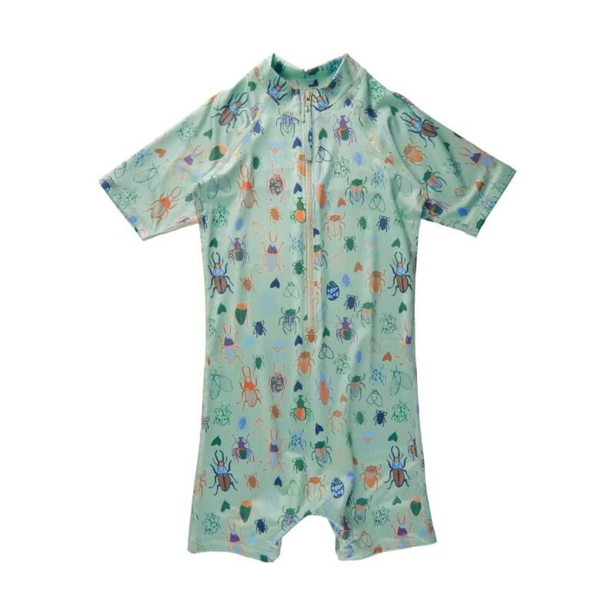 Soft Gallery - Badedragt SG Jay Bugs Sunsuit - Misty Jade - 3 år