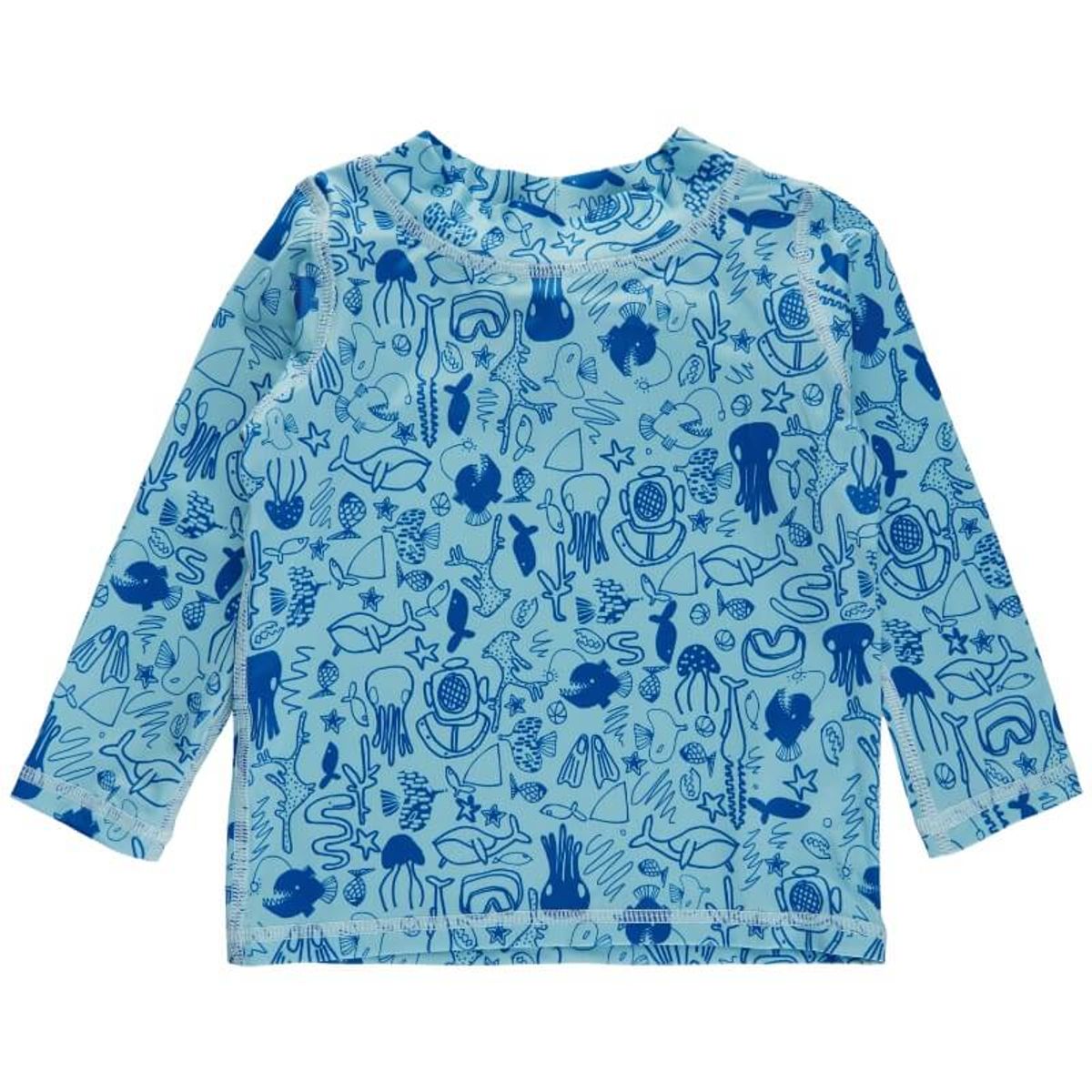 Soft Gallery - SGBaby Astin Dive Sun Shirt - Silver Blue - 9 mdr.