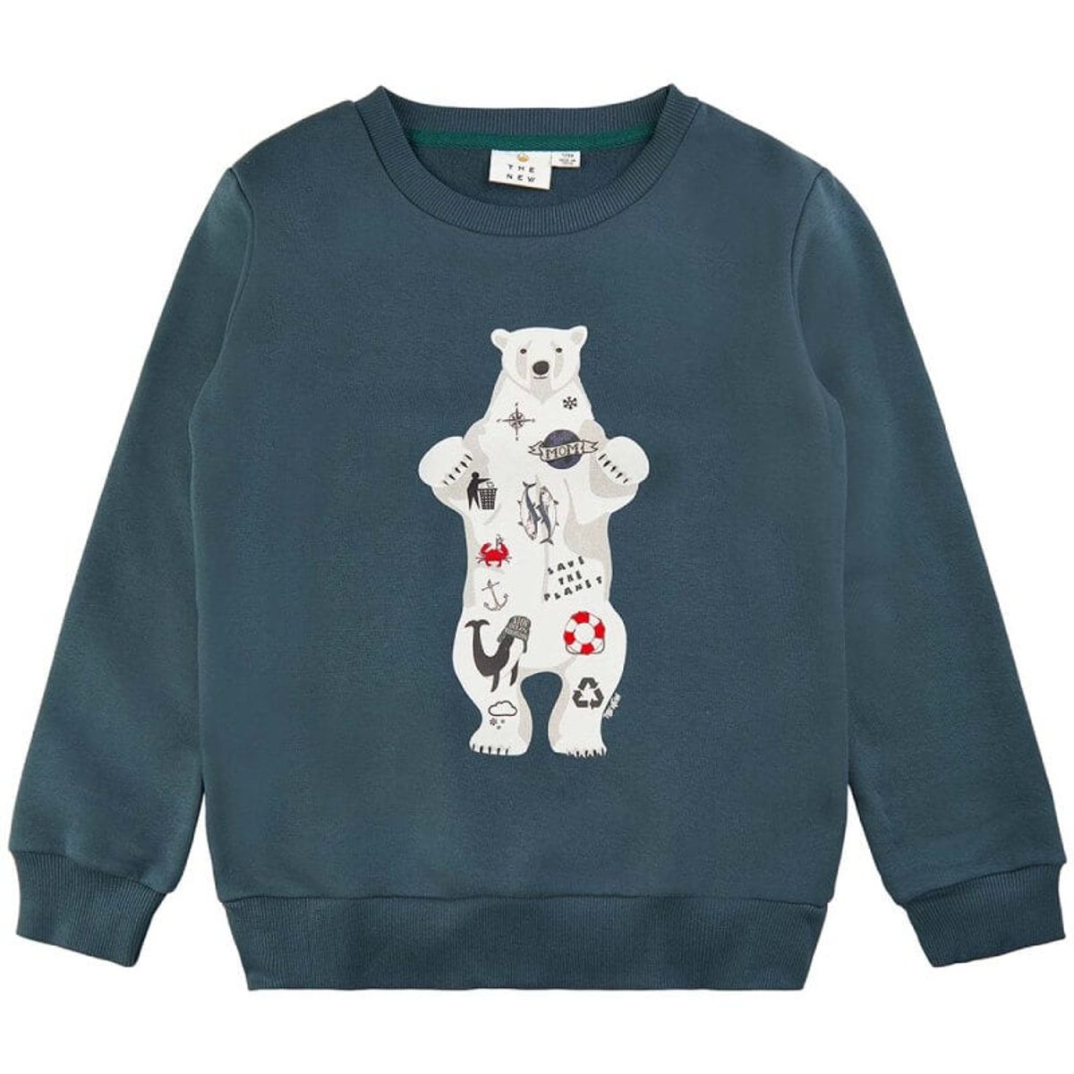 THE NEW - Arthur Sweatshirt - Orion Blue - 7-8 år