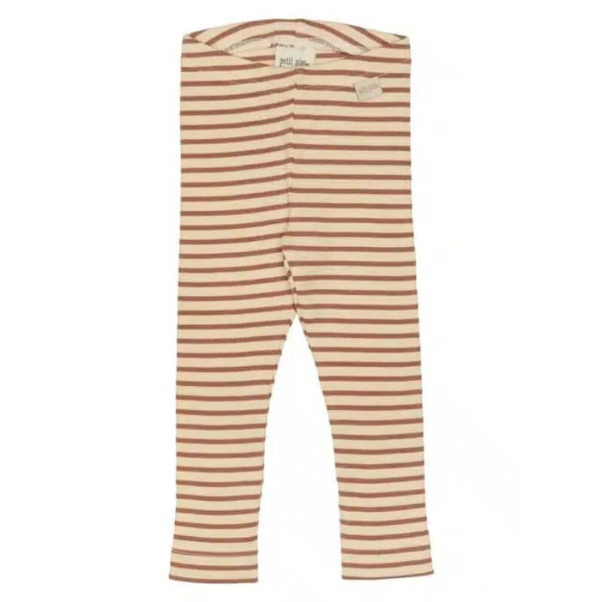 Petit Piao - Leggings Modal Striped - Latte/Cream - 68