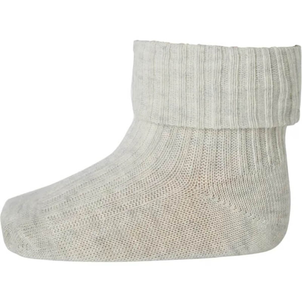 MP Denmark - MP Strømper Anklesock - Creme Melange - 22-24