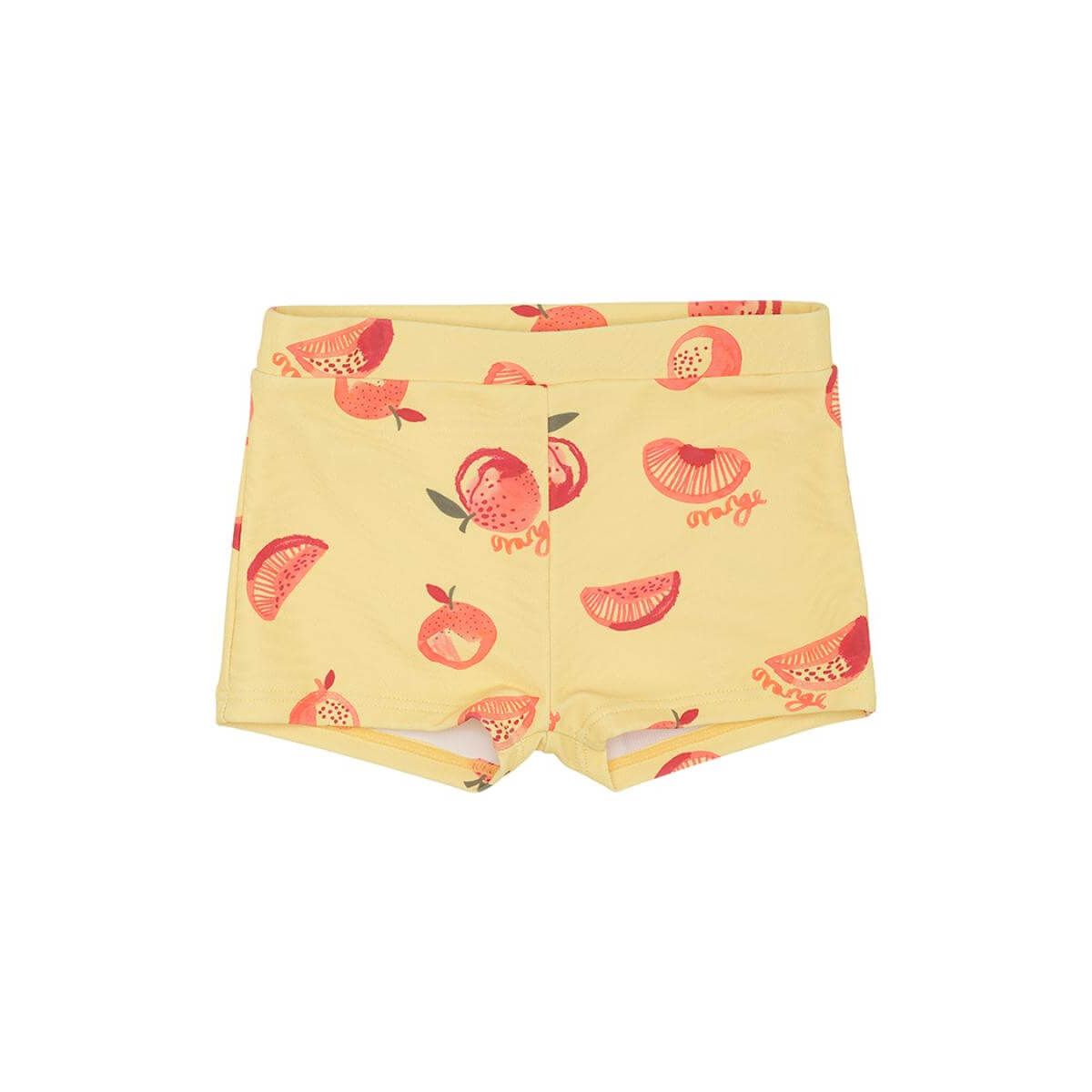 Soft Gallery - Badebukser Pamela Swim Trunk - Jojoba AOP Oranges - 2 år