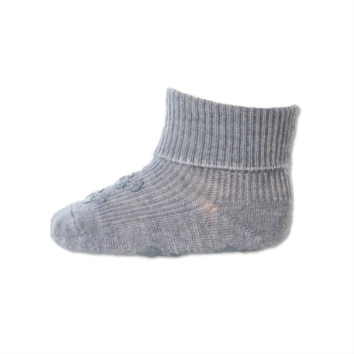 MP Denmark - Uldstrømper - Ankle Dublin - Grey Marled - 17-18