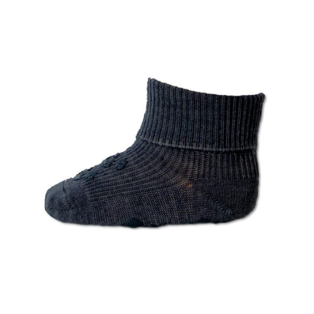 MP Denmark - Uldstrømper - Ankle Dublin - Dark Grey - 19-21