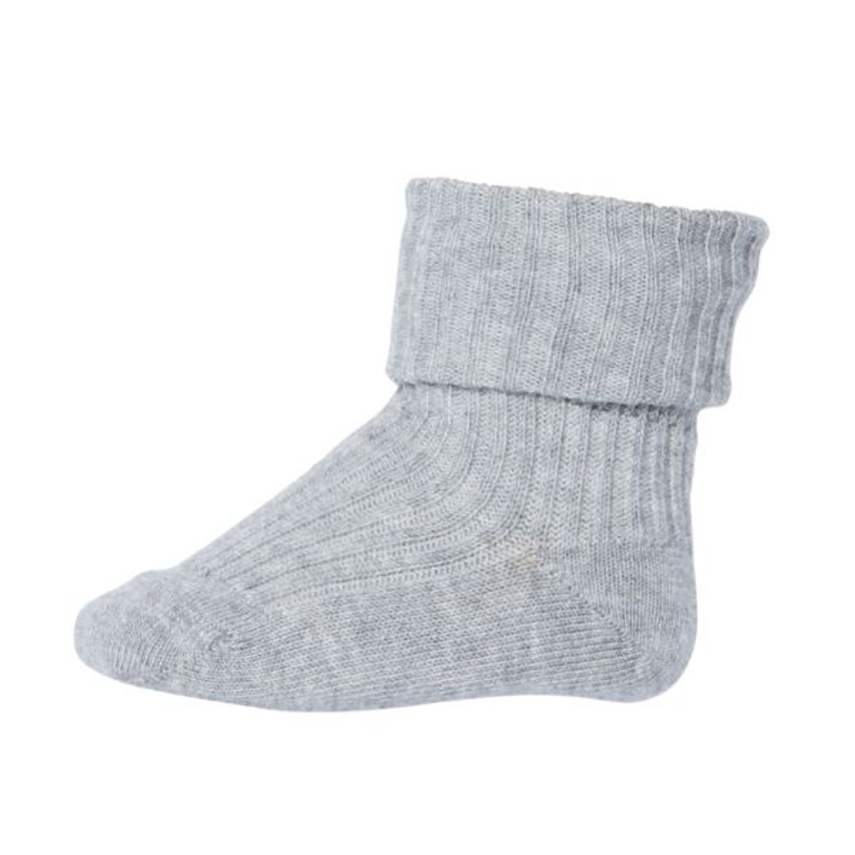 MP Denmark - MP Strømper Anklesock - Grey Melange - 19-21