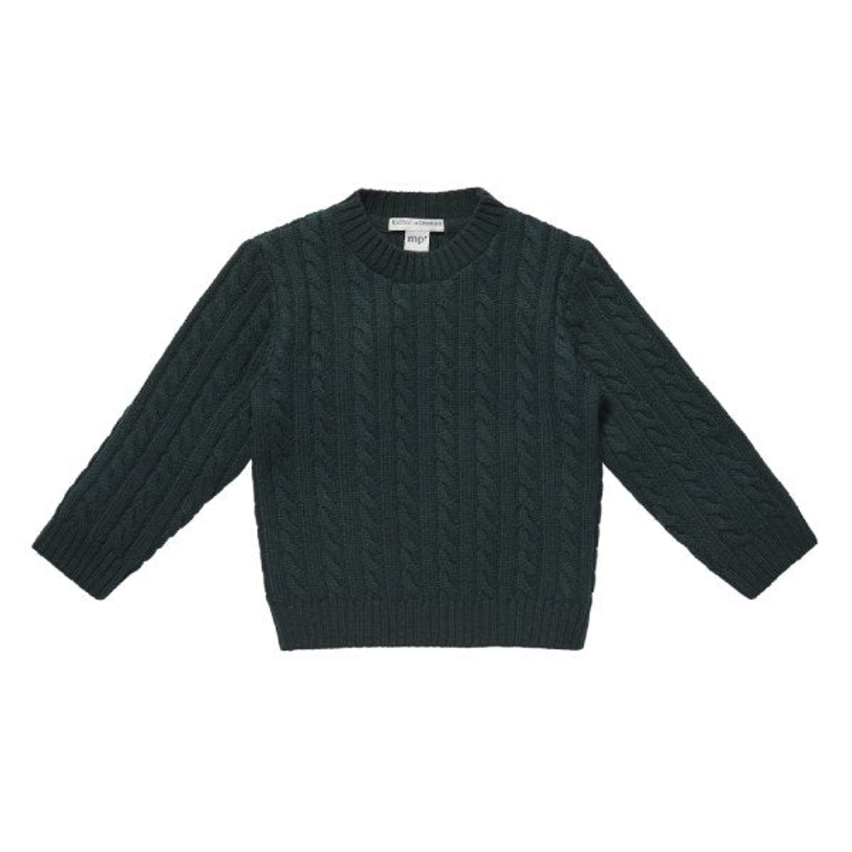 MP Denmark - Strik Cable Sweater - Army - 120