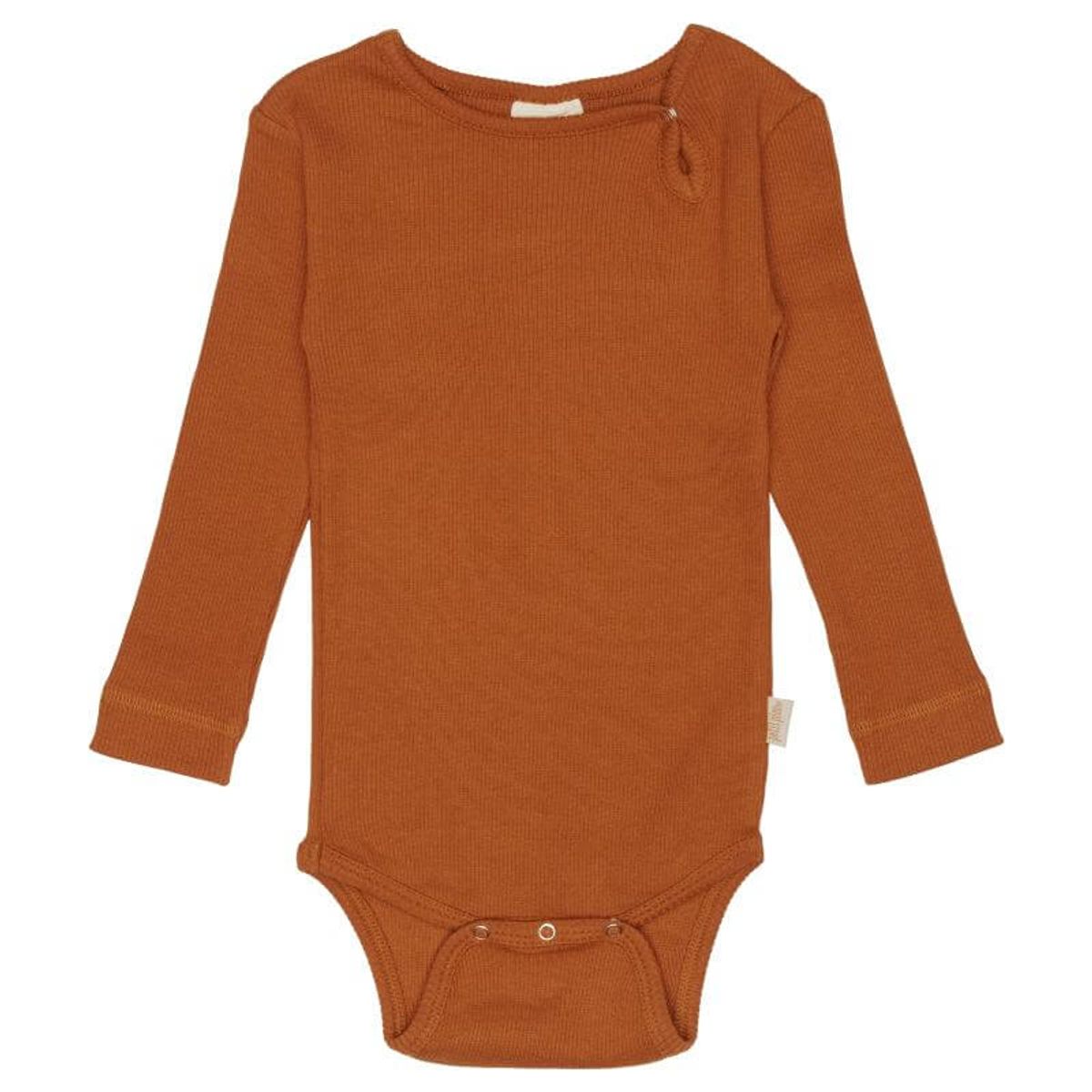 Petit Piao - Body L/S Modal - Curry - 80