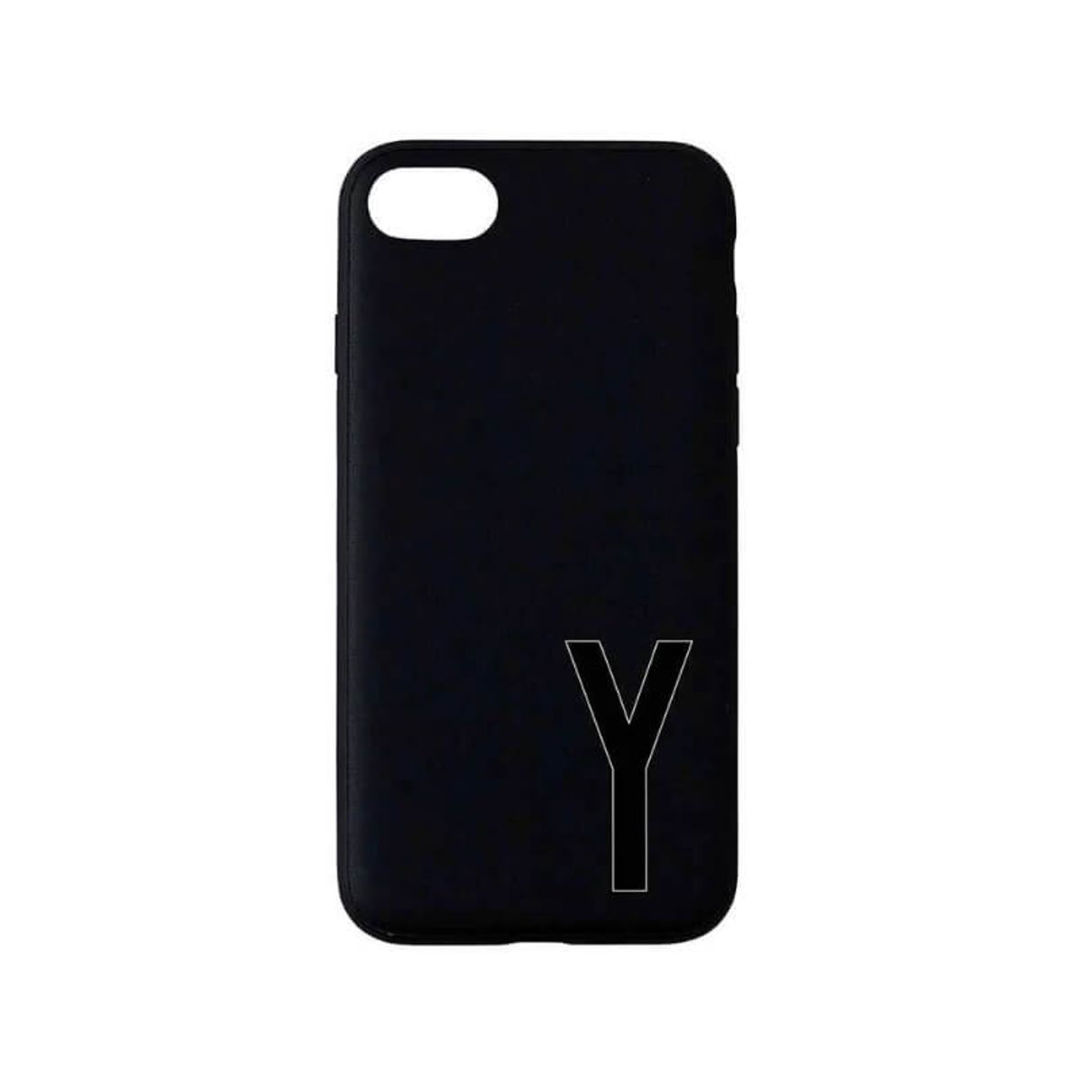 Design Letters - Personal ''Y'' Phone Cover Iphone 7/8 - Black