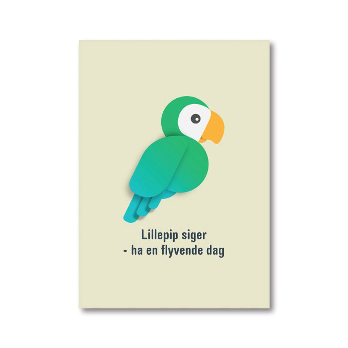 Lillepip - siger: Flyvende dag - A4