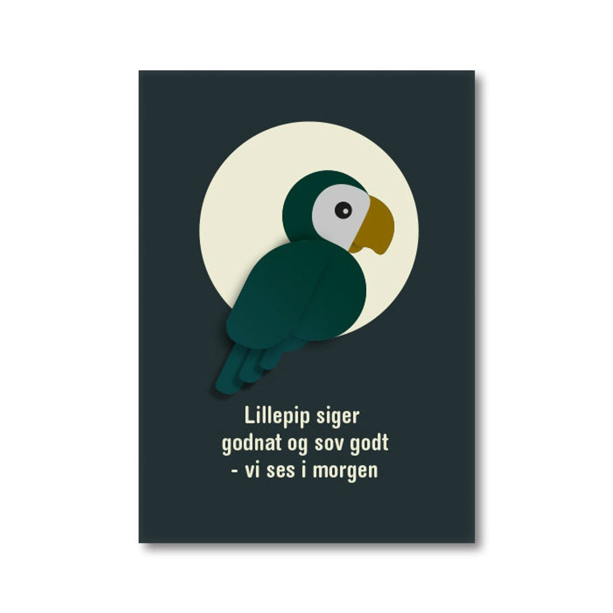 Lillepip - siger: Godnat - A4