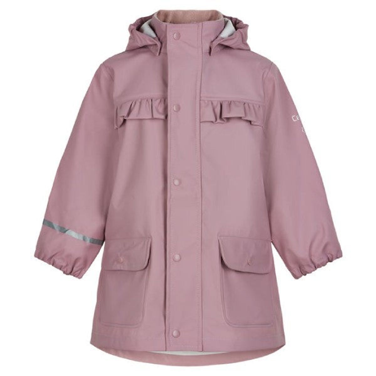 CeLaVi - Solid Regnjakke - Mauve Shadow - 120