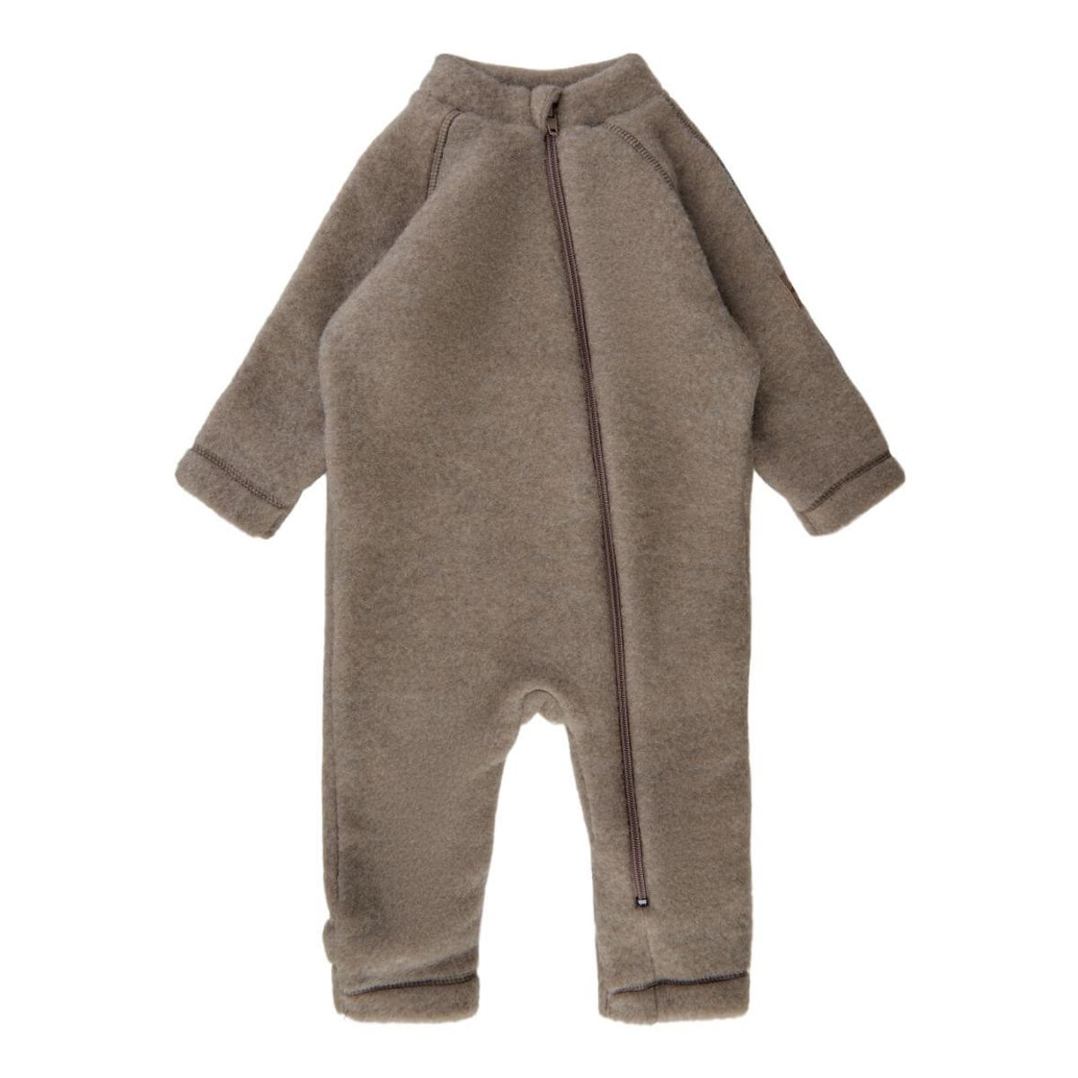 Mikk-Line - Wool Baby Suit - Melange Denver - 92